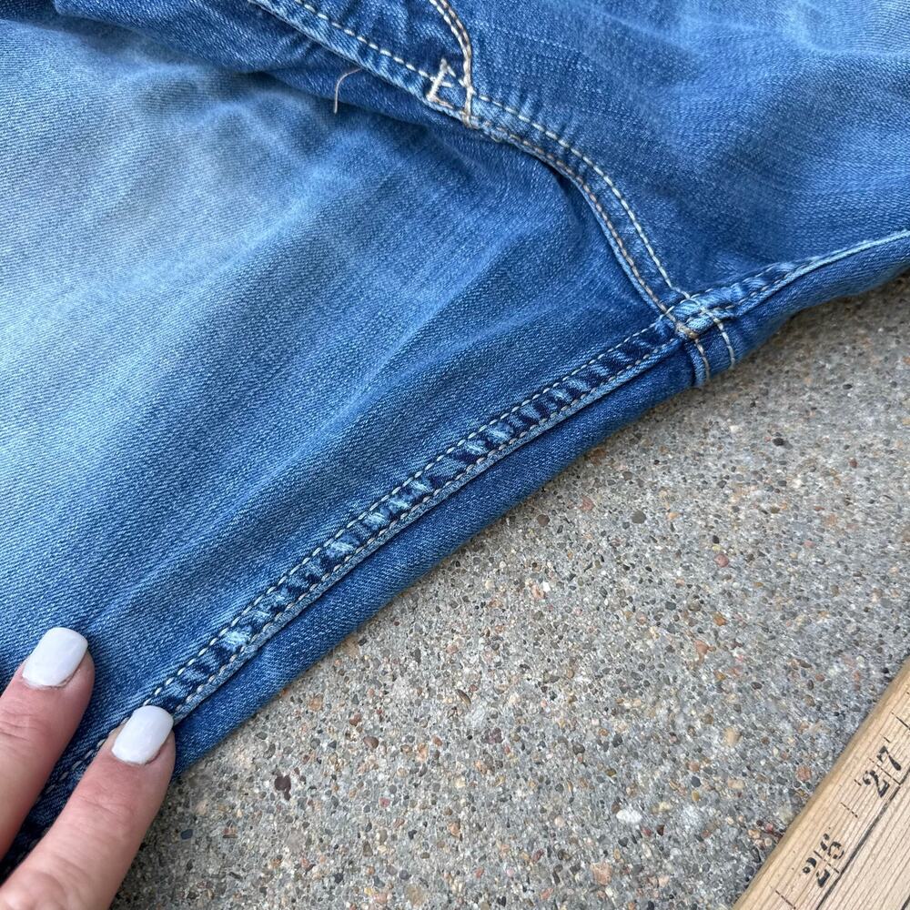 Ariat 33S Rebar Perfect Rise Riveter Boot Cut Jeans in Malibu 10041067 - Picture 10 of 11